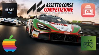 Assetto Corsa Competizione M2 Pro Macbook PerformanceCrossover 24GPTK 2macOS Sequoia [upl. by Arta651]