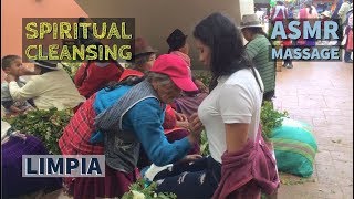 Spiritual Cleansing with ASMR Head Neck Face Massage in Ecuador [upl. by Maddeu]