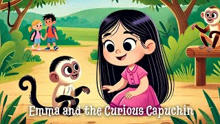 Emma and the Curious Capuchin  Bedtime Stories for Babies and Toddlers [upl. by Ortensia]