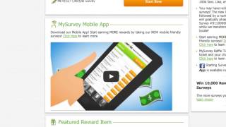 Learn How to Use the MySurvey Website  MySurvey US [upl. by Htebesile]