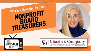 The Role of a Nonprofit Board Treasurer [upl. by Zachar773]