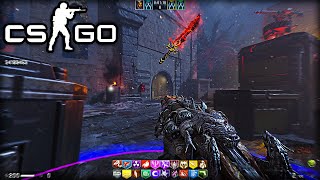 The Secretly Amazing CSGO ZOMBIES Map Black Ops 3 [upl. by Anairam]