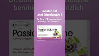 Dr Böhm® Passionsblume beruhigt rein pflanzlich [upl. by Suirrad]