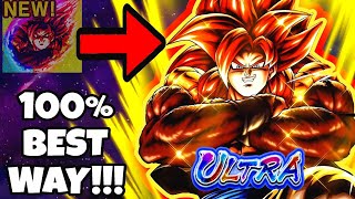 HOW TO GET ULTRA SSJ4 GOGETA IN DRAGON BALL LEGENDS VERY EASY [upl. by Gleich]