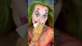 The Joker Using Body Paint amp Makeup [upl. by Ssalguod]