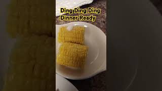 Ding Ding Ding Dinner Ready motivation inspiration youtube dinner cooking chicken corn [upl. by Eisenberg]