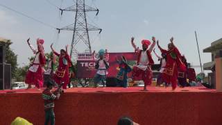 Bhangra Warriors Rayat Bahra Patiala Techno Virsa 2017 [upl. by Raffaello]