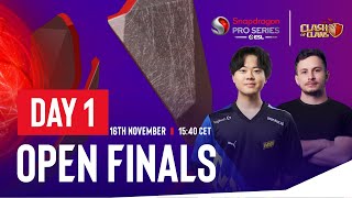 Clash of Clans Open Finals Day 1 [upl. by Callery]