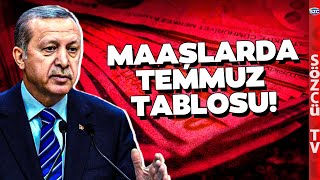 Emekli ve Memur Maaşında Yeni Tablo Erdoğanın Müjdesi Temmuzda Maaşlar Ne Olacak [upl. by Nodearb894]