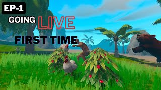 Tribals io  My First Live Stream In Tribals io  iogames [upl. by Nimsaj633]