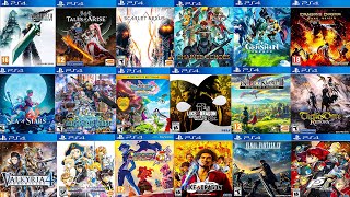 Top 30 Best JRPG on PS4  Best Ps4 JRPGs Games [upl. by Rubia943]