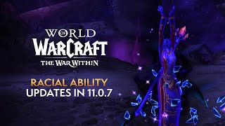 Major Racial Ability UPDATES in Patch 1107 – What You Need to Know [upl. by Koss]