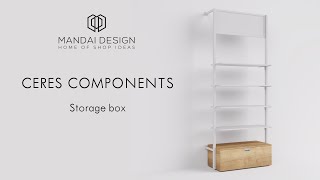 Ceres Shelving Components Storage Box [upl. by Adigirb257]