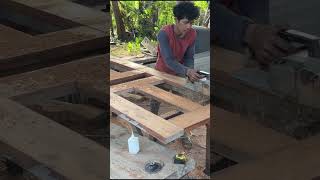 Some techniques to build a wood door woodworking [upl. by Emmett]