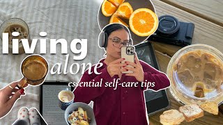 SelfCare Tips for Living Alone How to Avoid Loneliness and Enjoy Solitude [upl. by Nnayelsel]