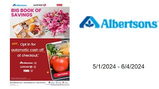 Albertsons Weekly Ad US  05012024  06042024 [upl. by Kared]