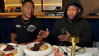 Trying Ty Dolla igns Favorite Jamaican Restaurant in LA [upl. by Sheela446]