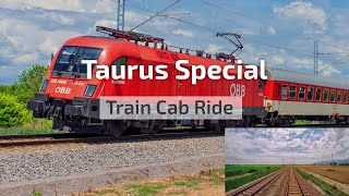 Cab Ride Bulgaria 🛤️ Taurus special charter train ft ÖBB 1116 072 BODENSEE of Rail Cargo Carrier [upl. by Iruam]