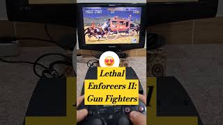 Lethal Enforcers II Gun Fighters Playstation [upl. by Nnylak]