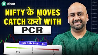 Catch Niftys Biggest Moves Before They Happen with PCR  Dhan [upl. by Grose]