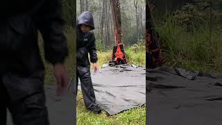 Relaxing sound of Nature  solo camping shorts camping solocamping nature outdoors cooking [upl. by Pegasus511]