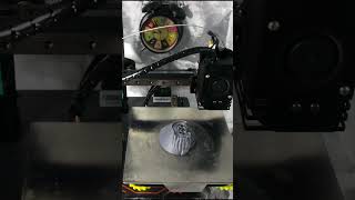 The Mandalorian Bust By Fotis Mint Time Lapse on the KINGROON KP3S 3D Printer [upl. by Lonna]