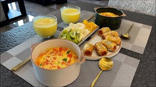 Quick breakfast for office workers recipe [upl. by Dnomayd]