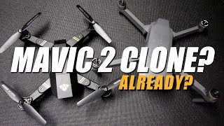 DJI Mavic 2 Clone  VISUO XS809H  FULL REVIEW [upl. by Terra]