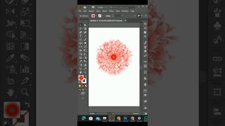 Create Floral Illustrations in Illustrator Haideralidesigner  Short Video illustratertutorial [upl. by Earased]