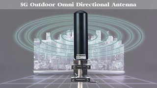 High Gain Omni Directional Outdoor Longe Ragne Antenna For Boost Downloaded Speed of Router Booster [upl. by Westbrooke]