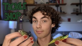 ASMR Tackle Shop Roleplay Pt4🎣  ASMR Whispered Store Roleplay [upl. by Alatea]