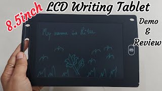 85quot LCD Writing Tablet Demo And Review  Digital Writing Tablet for kids [upl. by Yaras]