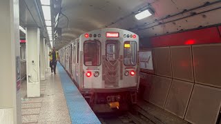 CTA Red Line Ride From 63rd To Jackson CTA 5000 Series Bombardier 20092015 5224 9124 [upl. by Ainitsirc858]