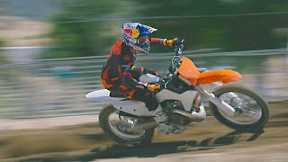 Marvin Musquin RIPS 2023 KTM 250SX Two Stroke  Motocross Action Magazine [upl. by Elocal]