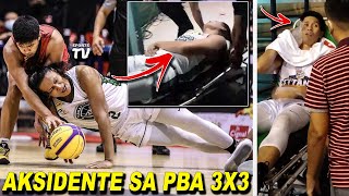 SAD News sa PBA 3X3 Cabrera NagCollapse  Val Acuna Nagtamo ng BROKEN JAW [upl. by Kirtley]