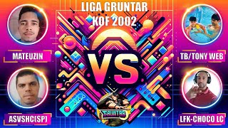 LIGA GRUNTAR KOF2002 MATEUZIN VS TBTONY WEB  ASVSHCSP VS LFKCHOCO LC [upl. by Ennelram983]