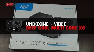 Deep Cool Multi Core X6  Unboxing Review Hands On [upl. by Ynad]