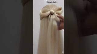 Beautiful riband hairstyles for girlstrending How to make the riband styles your hair [upl. by Oirtemed]