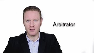 Arbitrator  Meaning  Pronunciation  Word World  Audio Video Dictionary [upl. by Atilem570]