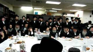 The Kosover Rebbe Tu BShvat Tisch In Boro Park Part 2 [upl. by Louie]