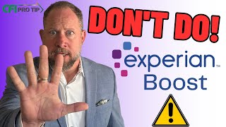 Experian Boost is it safe 3 reasons why NOT to do it [upl. by Nnylf]