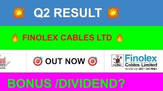 finolex cables share latest newsfinolex cables share resultmarket resultsq2 resultsresults today [upl. by Theo]