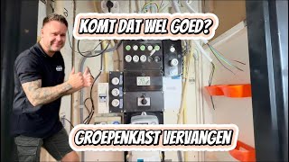 3 fase groepenkast plaatsen in hoofddorp  Elektricien  XL video 8 [upl. by Ethelstan]