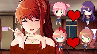 Monika Talks About Character Shipping  quotMonika After Storyquot Mod [upl. by Urbannai518]