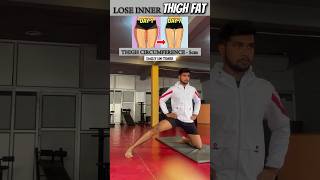 Lose inner thigh fat youtubeshorts exerciseweightloss fatloss homeworkout trending views [upl. by Viehmann]