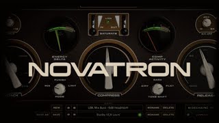 Novatron  Varitone Tube Compressor [upl. by Broeker]