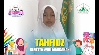 TAHFIDZ SD A  BENETTA WIDI MARGAHANI [upl. by Ednew]