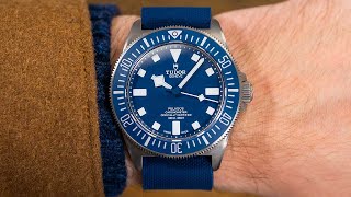 Hands On With the New Tudor Pelagos FXD Marine Nationale [upl. by Leirud]