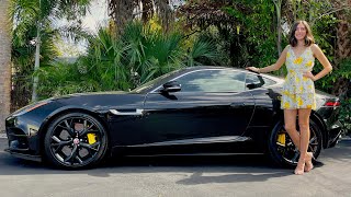 2018 Jaguar FType R Coupe  5L Supercharged V8 550hp 060 in 37 Seconds [upl. by Atikir]