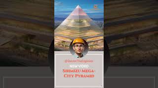 Shimizu MegaCity Pyramid Tokyo’s Futuristic Floating City [upl. by Trinatte304]